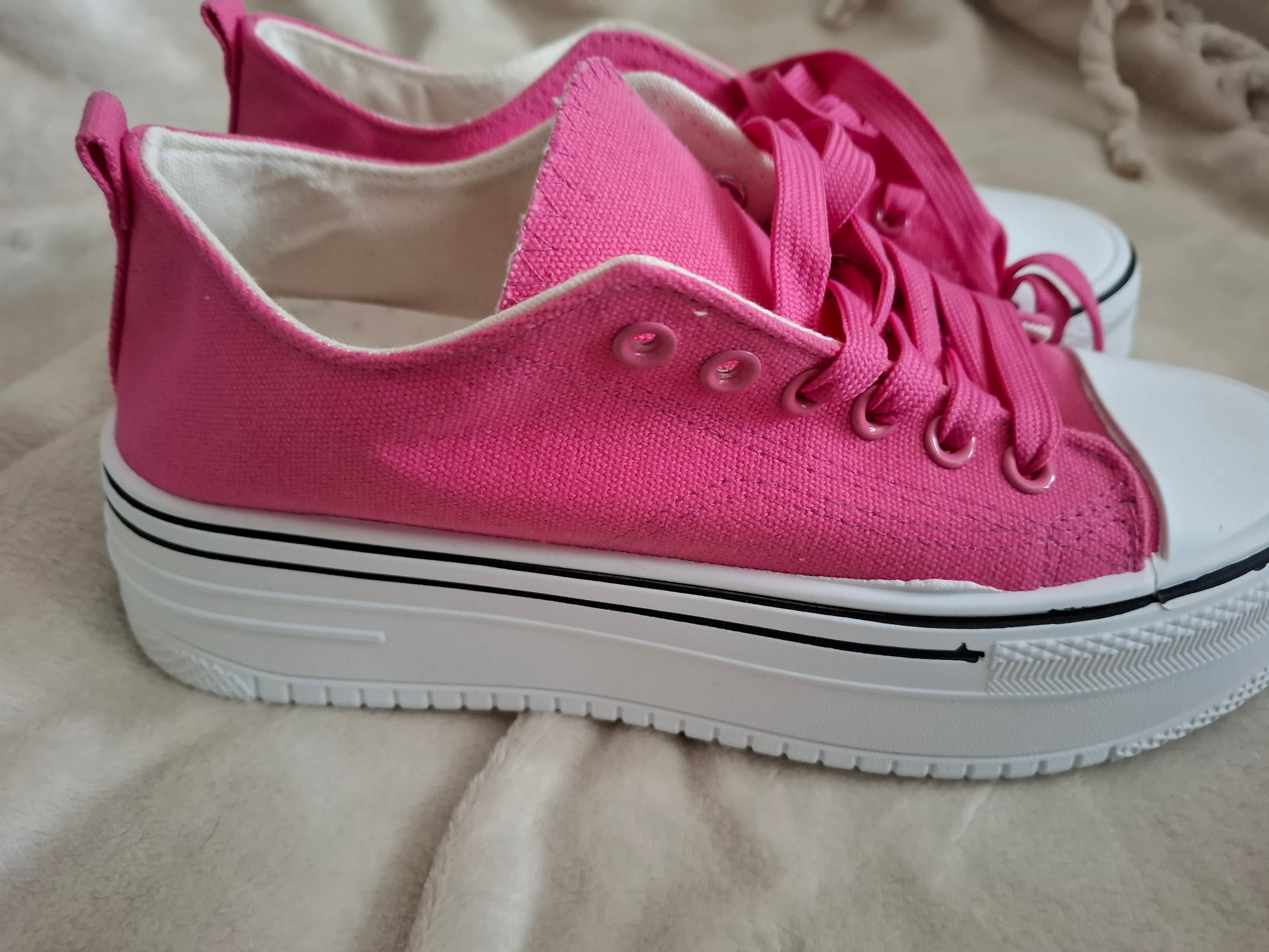 Baskets femme à semelle épaisse – 3 coloris