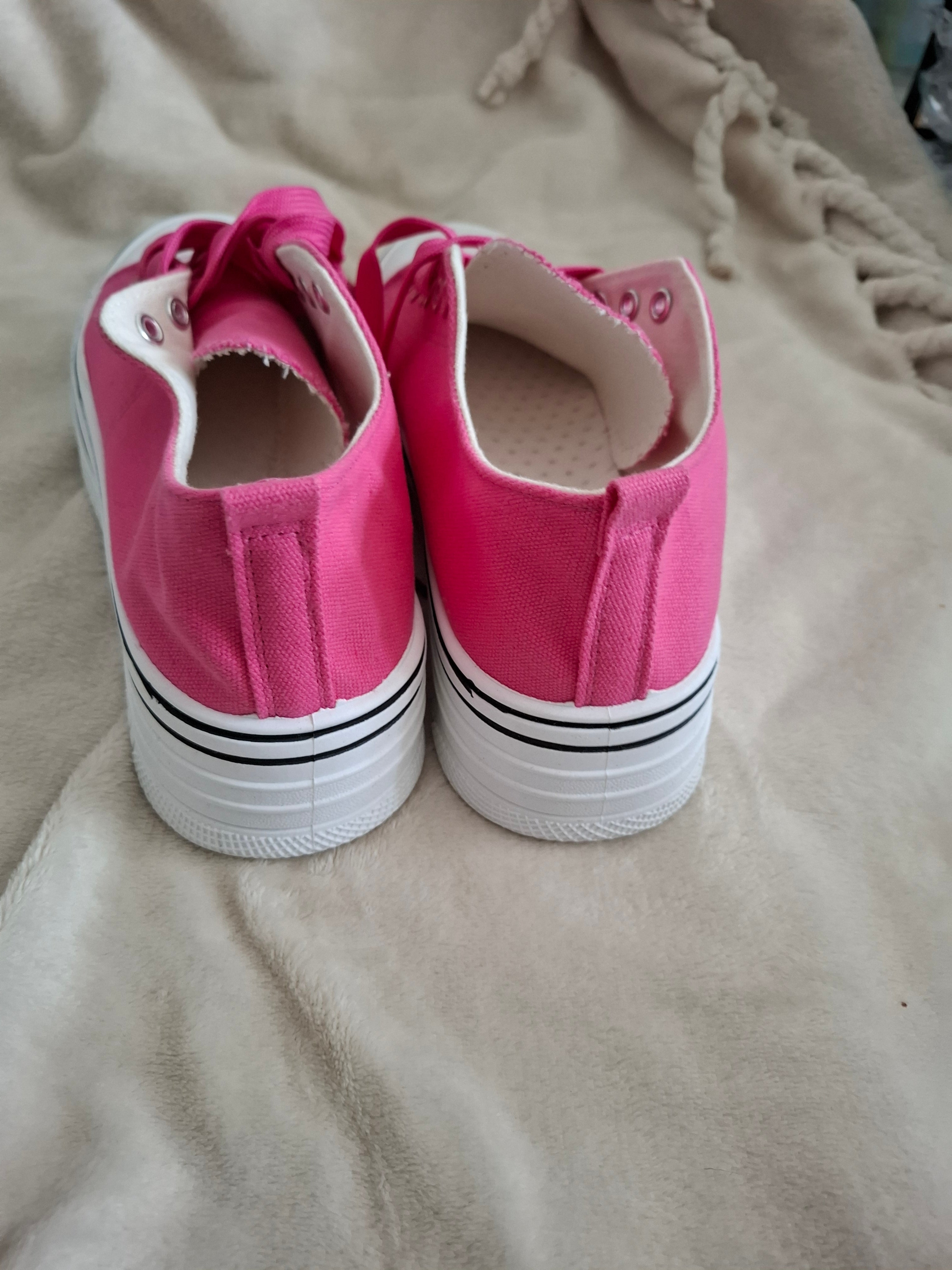 Baskets femme à semelle épaisse – 3 coloris